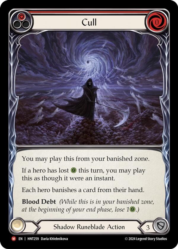 Cull [The Hunted] Rainbow Foil