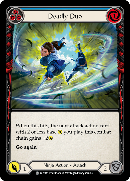 Deadly Duo (Blue) [Outsiders]