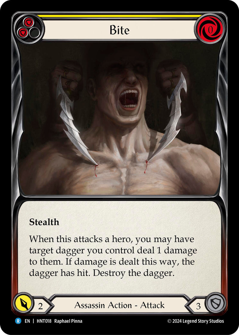 Bite (Yellow) [The Hunted]
