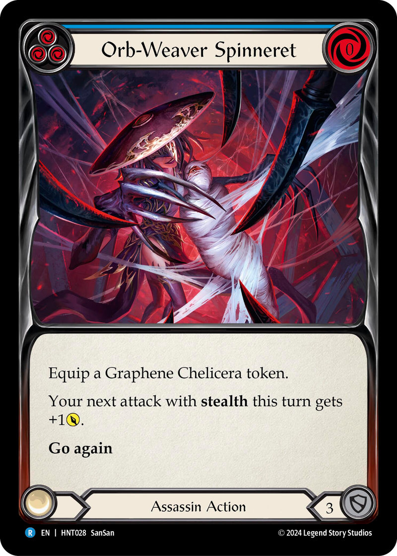 Orb-Weaver Spinneret (Blue) [The Hunted] Rainbow Foil