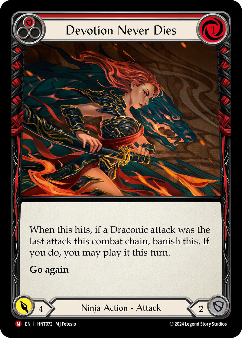 Devotion Never Dies [The Hunted] Rainbow Foil