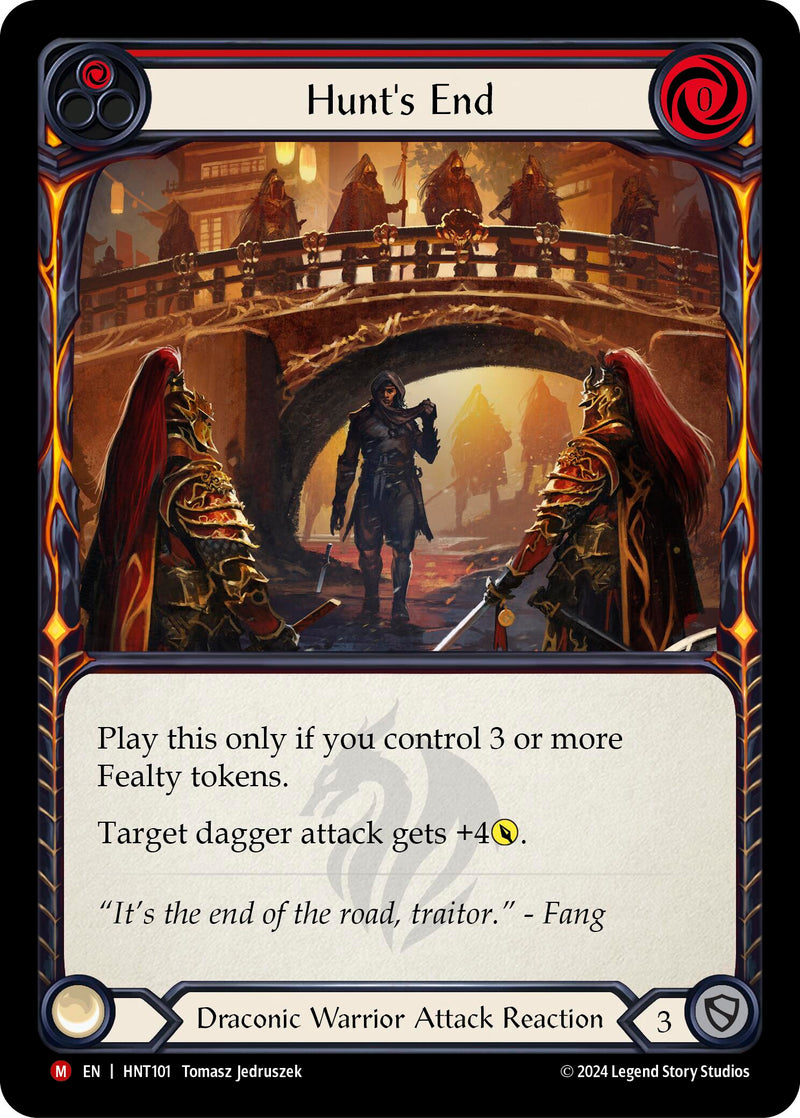 Hunt's End [The Hunted] Rainbow Foil