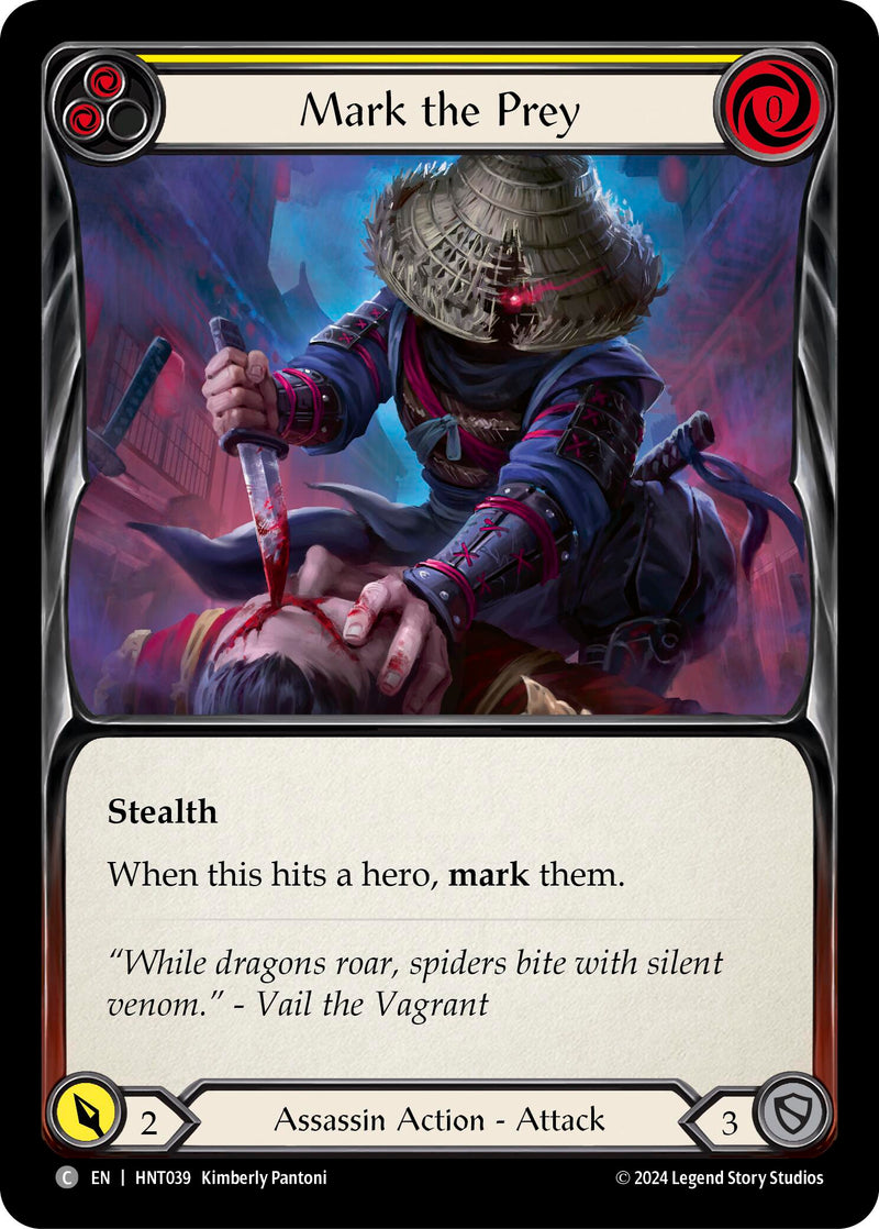 Mark the Prey (Yellow) [The Hunted]