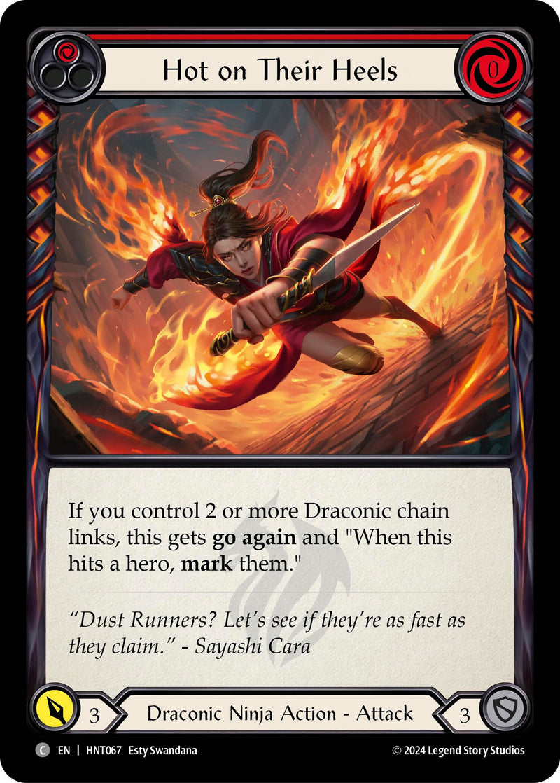 Hot on Their Heels (Red) [The Hunted]