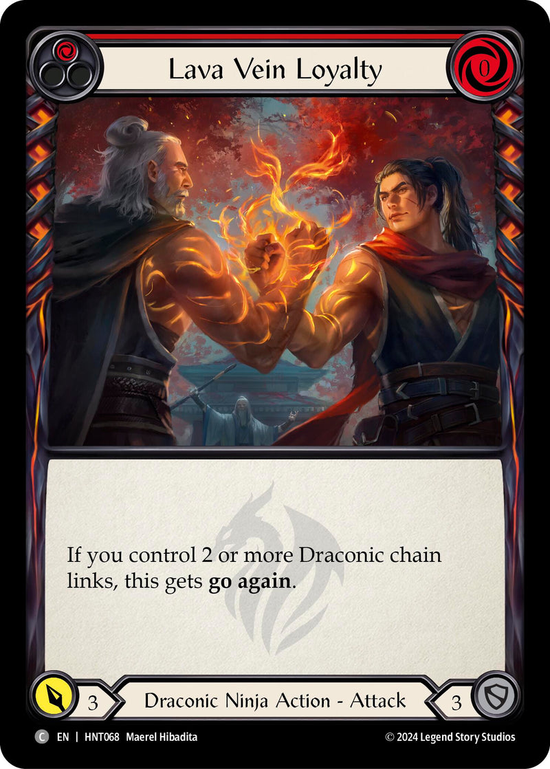 Lava Vein Loyalty (Red) [The Hunted]