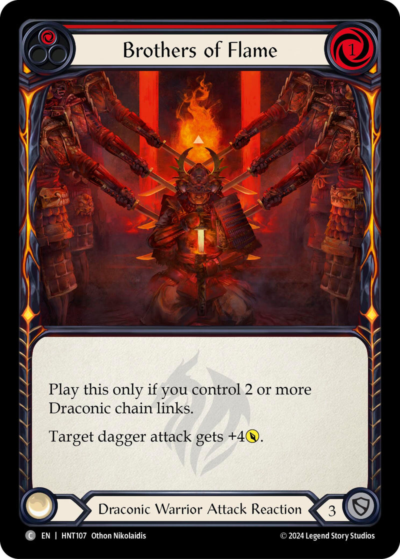 Brothers of Flame (Red) [The Hunted] Rainbow Foil