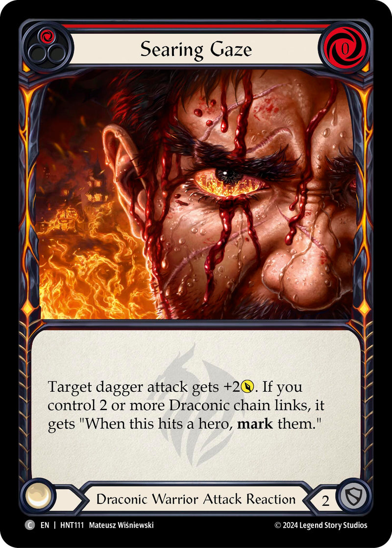 Searing Gaze (Red) [The Hunted]