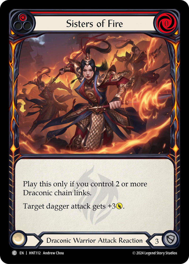 Sisters of Fire (Red) [The Hunted]