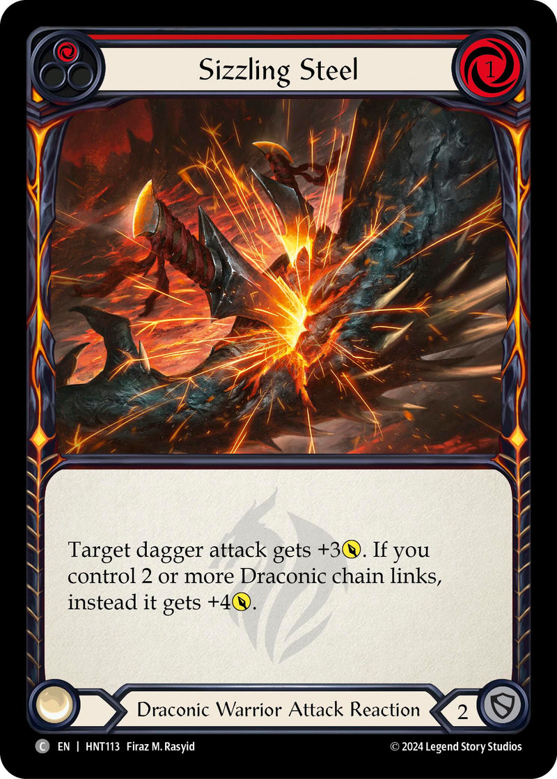 Sizzling Steel (Red) [The Hunted]