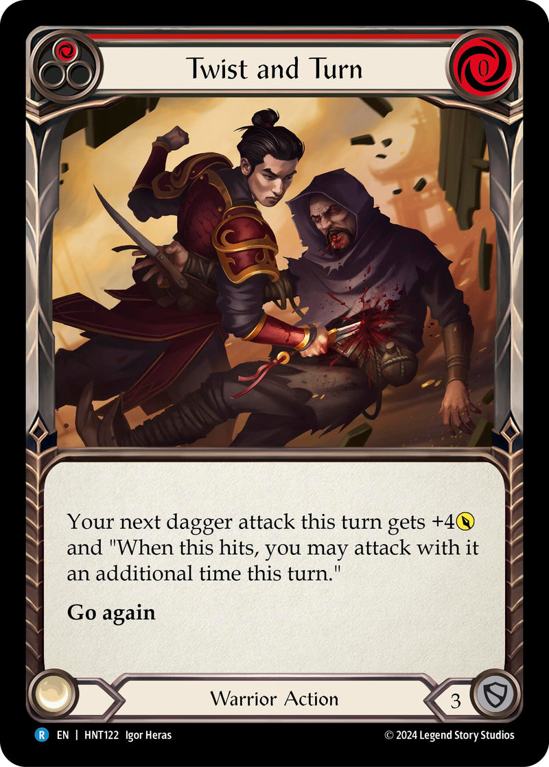 Twist and Turn (Red) [The Hunted] Rainbow Foil