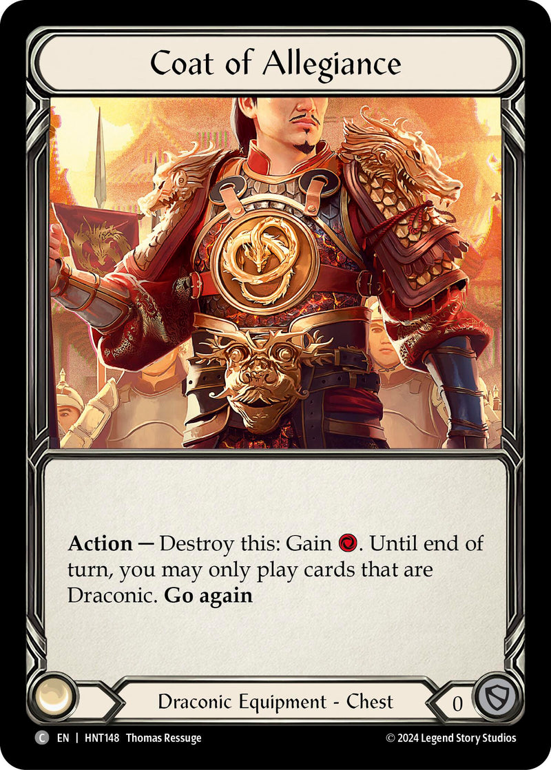 Coat of Allegiance [The Hunted] Cold Foil