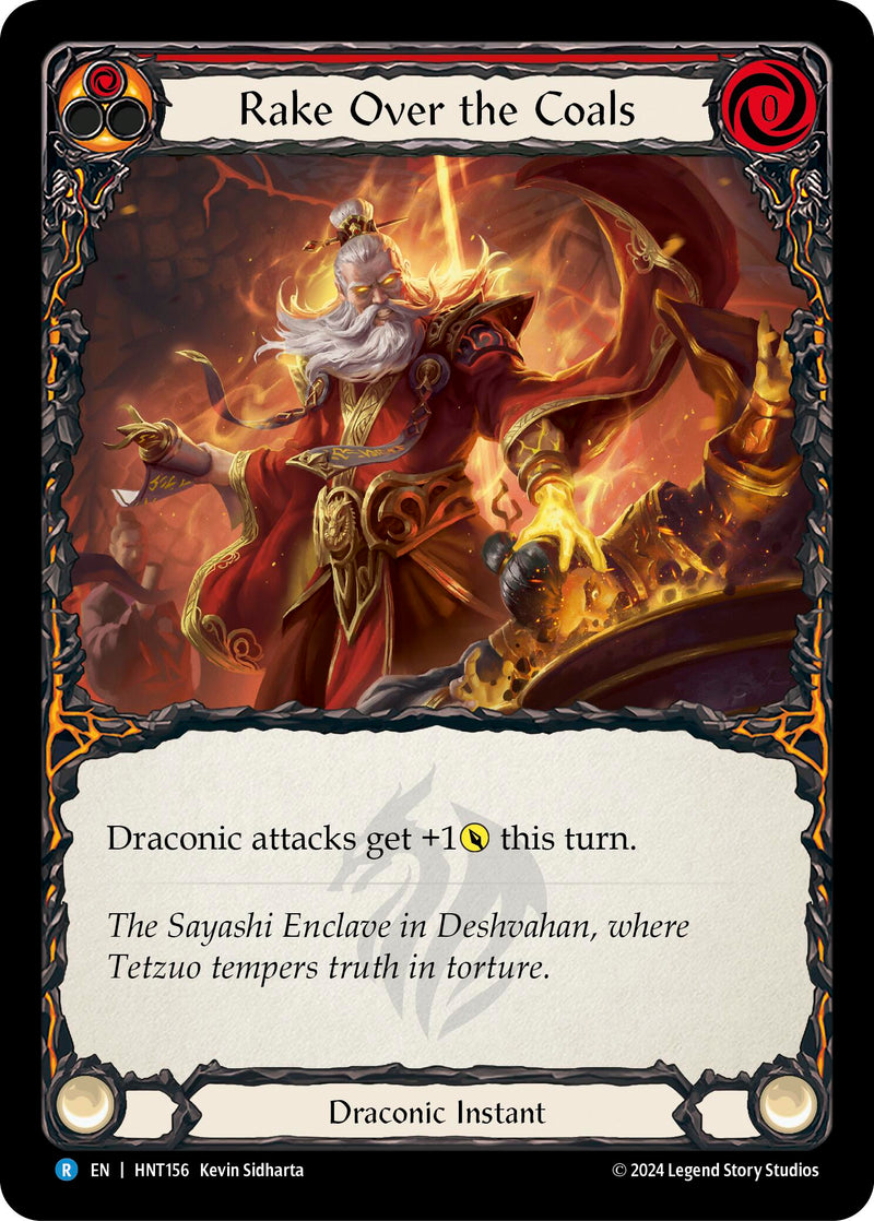 Rake Over the Coals (Red) [The Hunted] Rainbow Foil