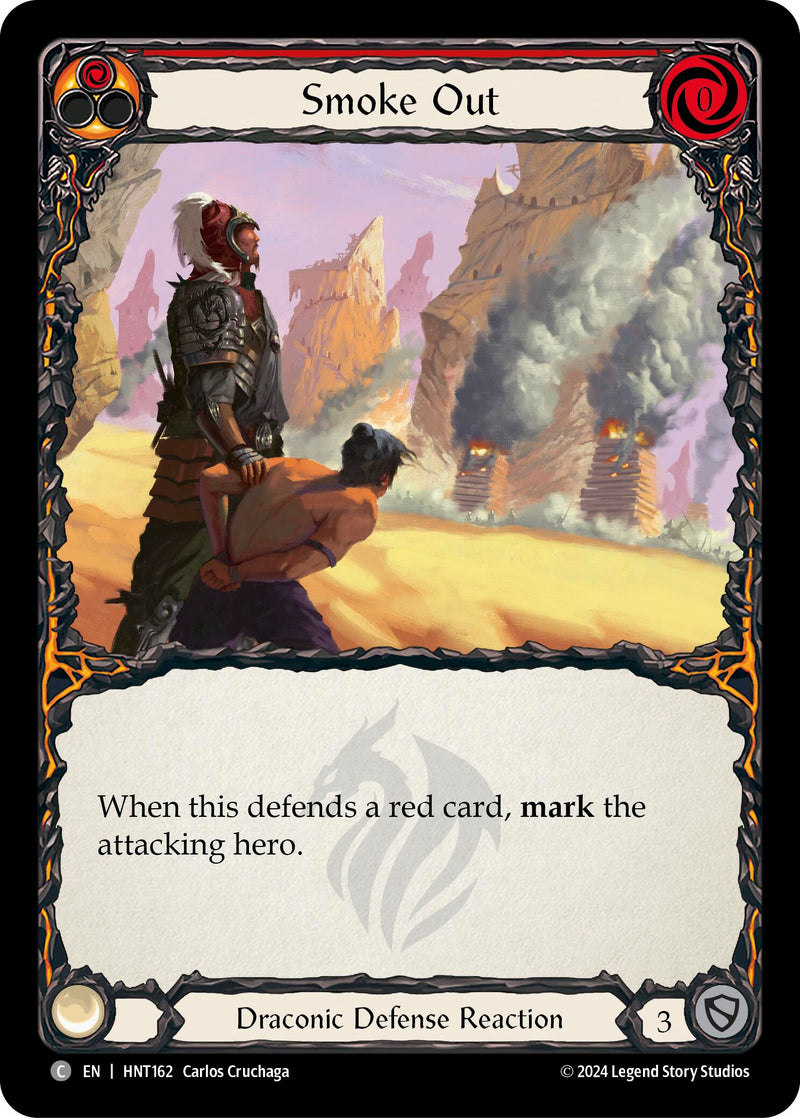 Smoke Out (Red) [The Hunted] Rainbow Foil