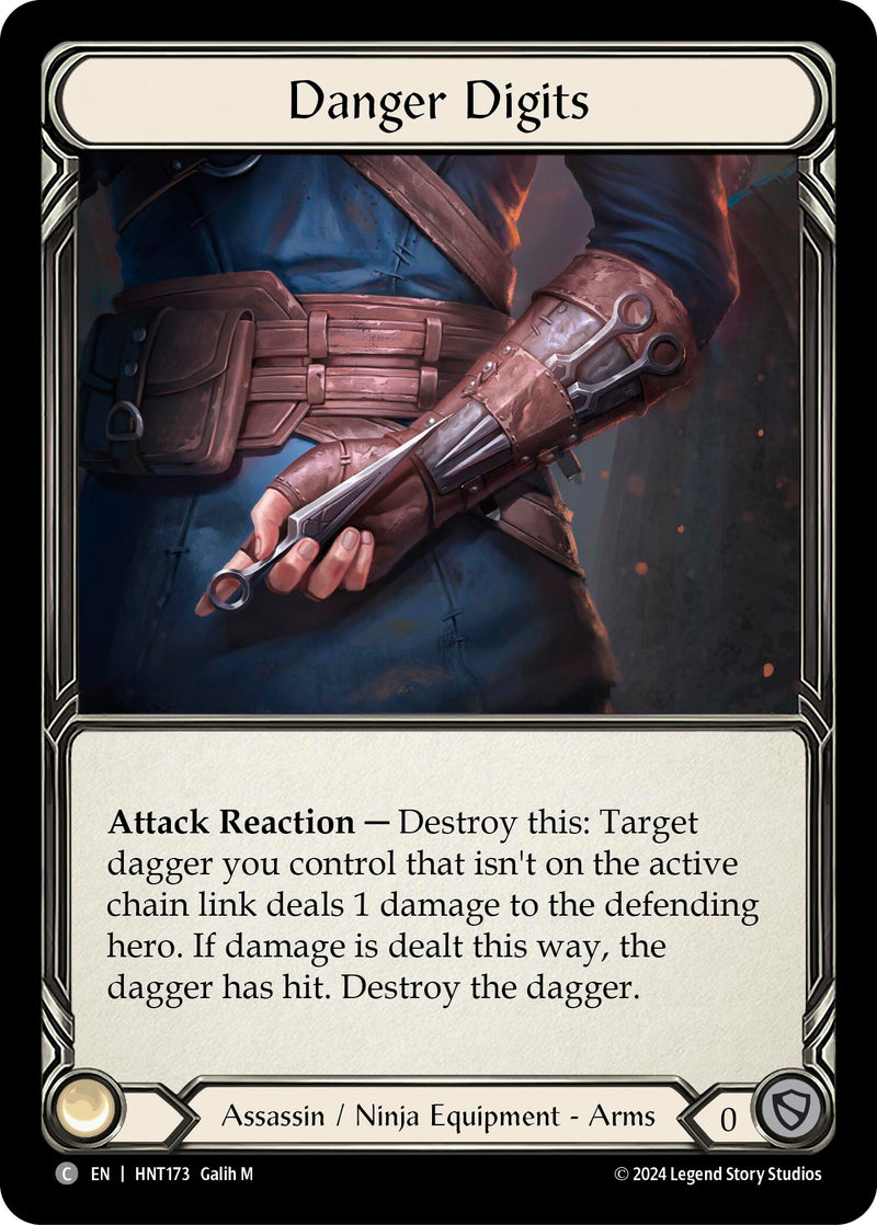 Danger Digits [The Hunted] Cold Foil