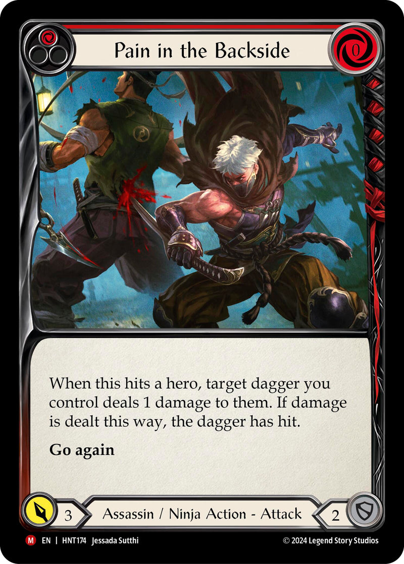 Pain in the Backside [The Hunted] Rainbow Foil