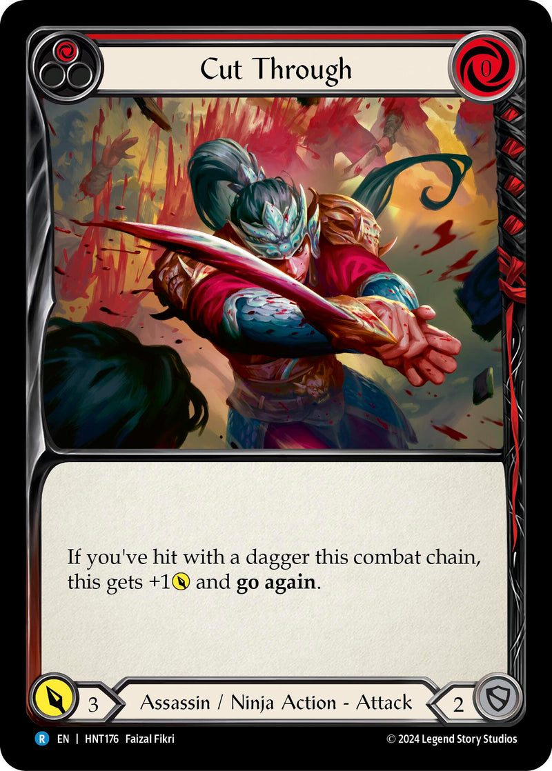 Cut Through (Red) [The Hunted] Rainbow Foil