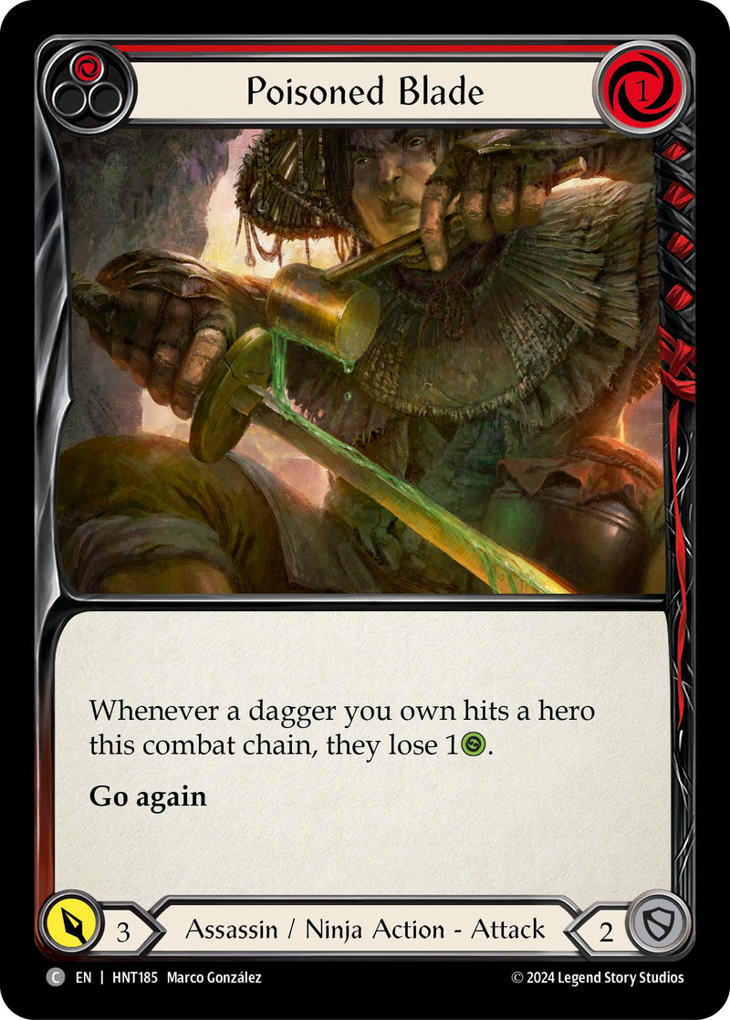 Poisoned Blade (Red) [The Hunted]