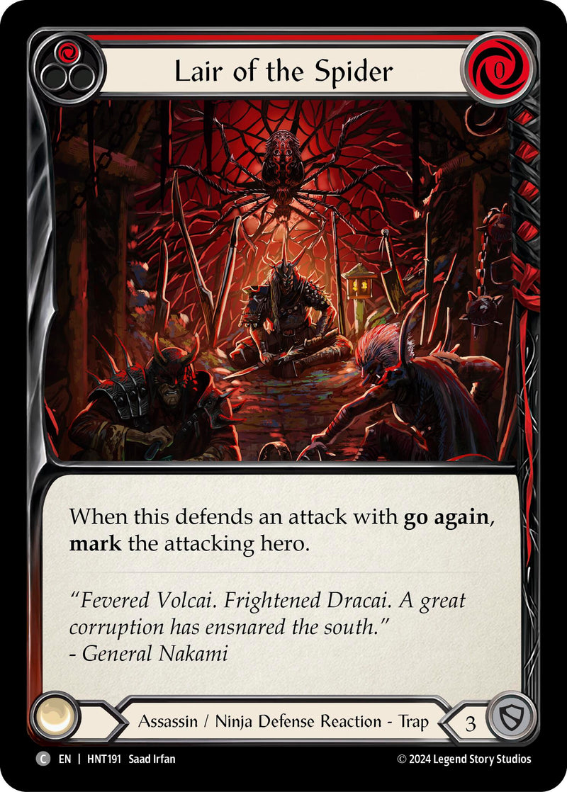 Lair of the Spider (Red) [The Hunted]