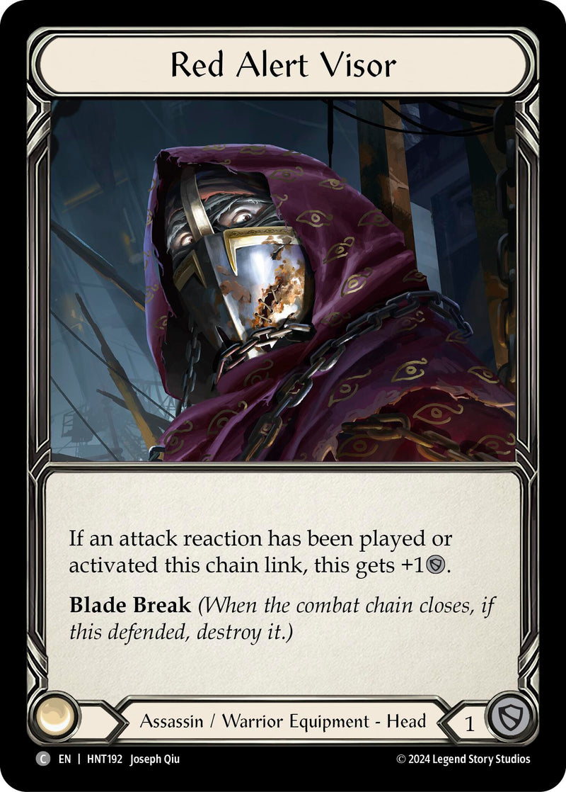 Red Alert Visor [The Hunted]