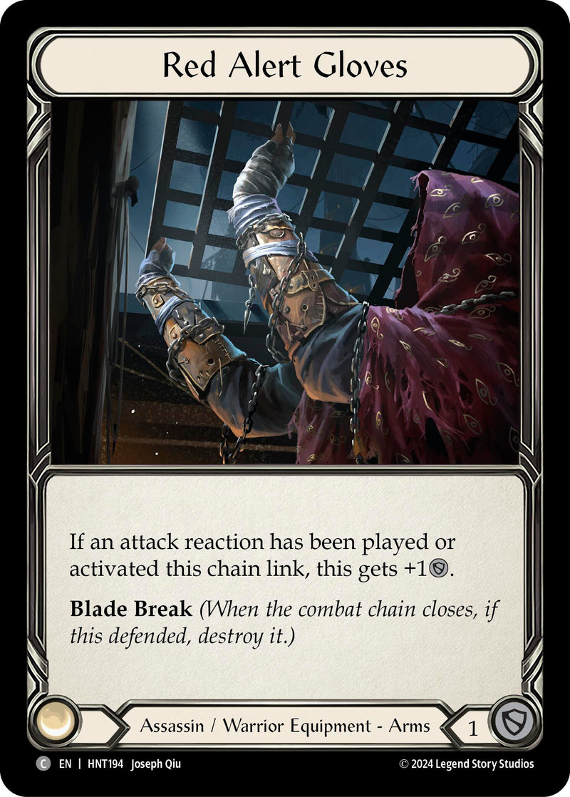 Red Alert Gloves [The Hunted]