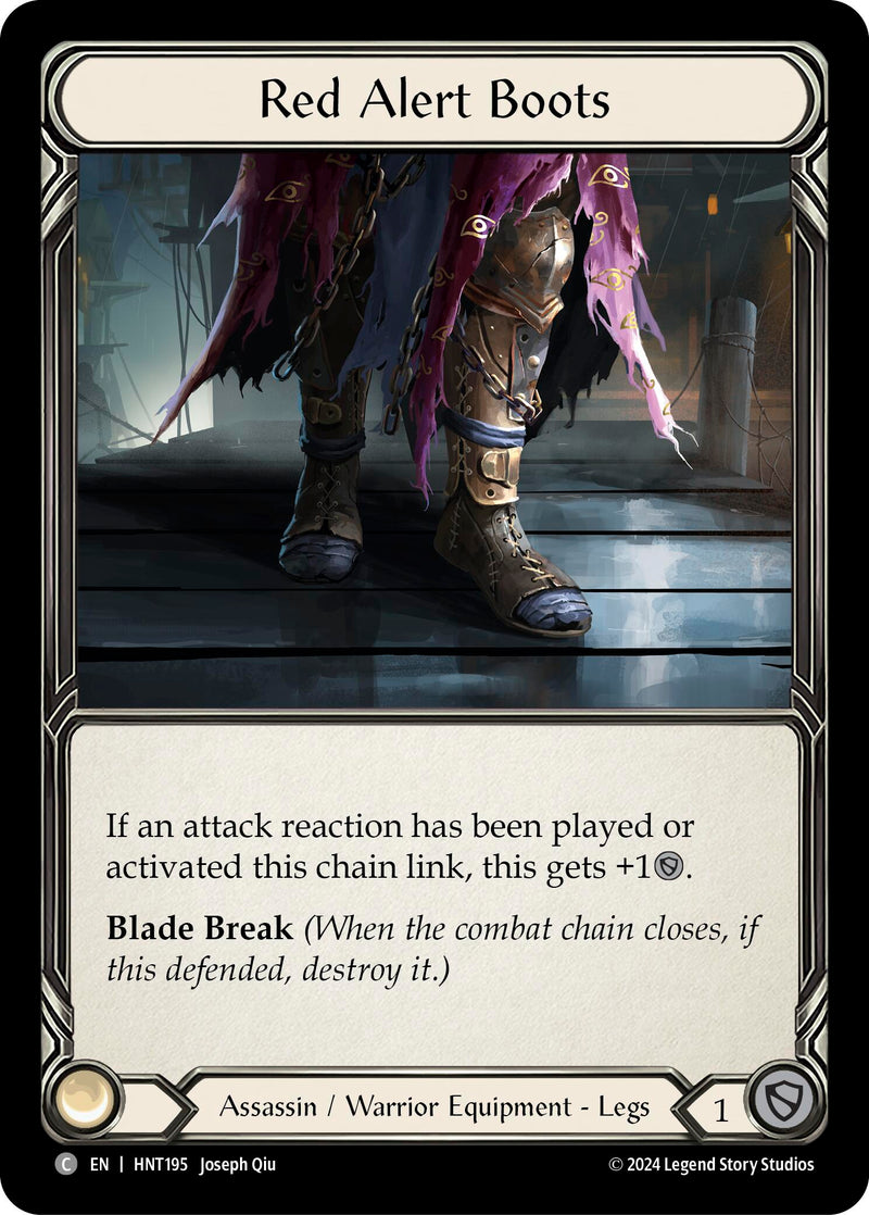 Red Alert Boots [The Hunted]