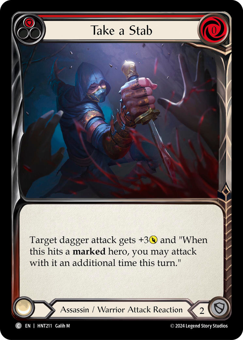Take a Stab (Red) [The Hunted]