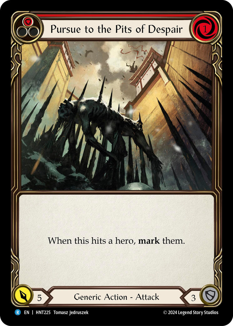 Pursue to the Pits of Despair (Red) [The Hunted]