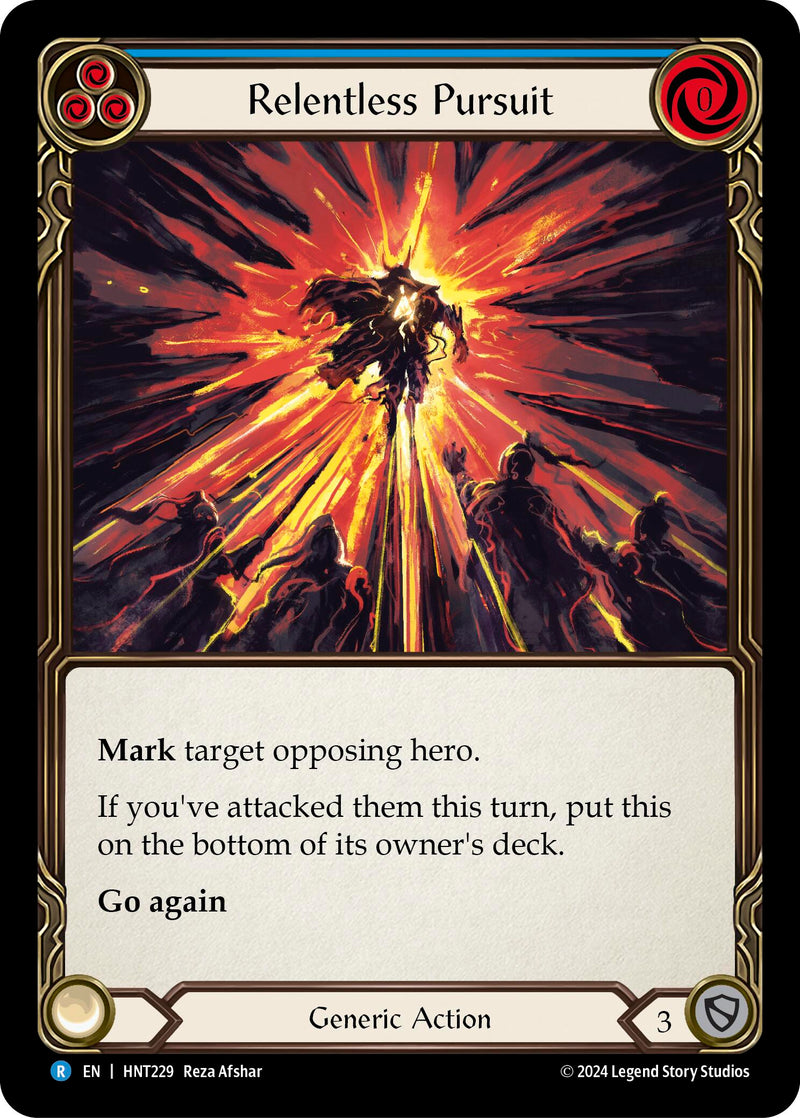 Relentless Pursuit (Blue) [The Hunted]