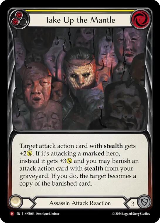 Take Up the Mantle [The Hunted] Rainbow Foil