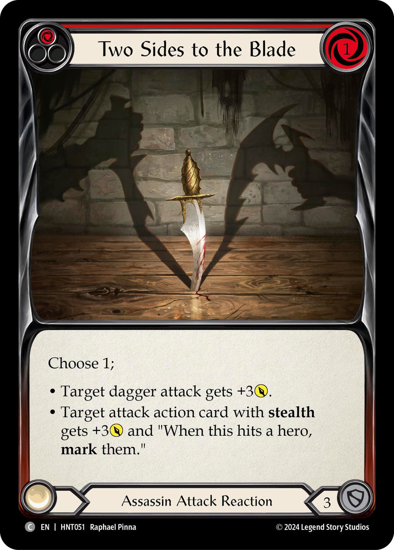 Two Sides to the Blade [The Hunted] Rainbow Foil