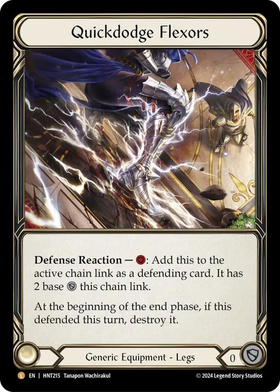 Quickdodge Flexors [The Hunted] Rainbow Foil