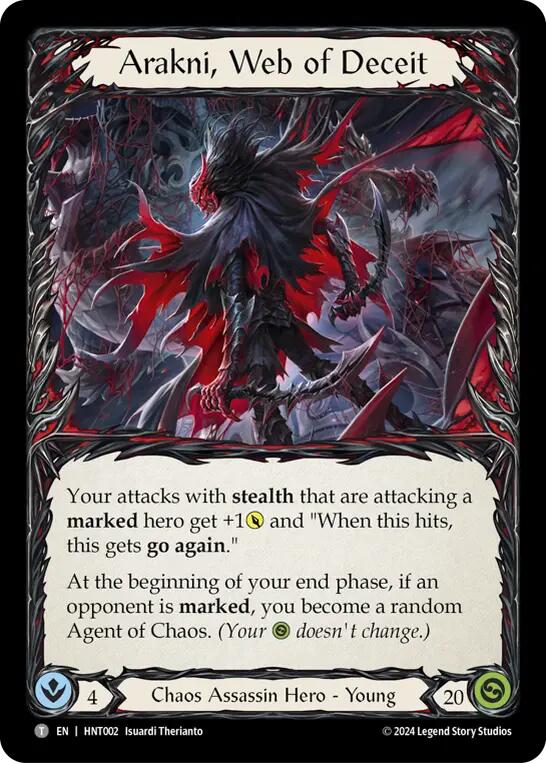 Arakni, Web of Deceit // Cindra [The Hunted]