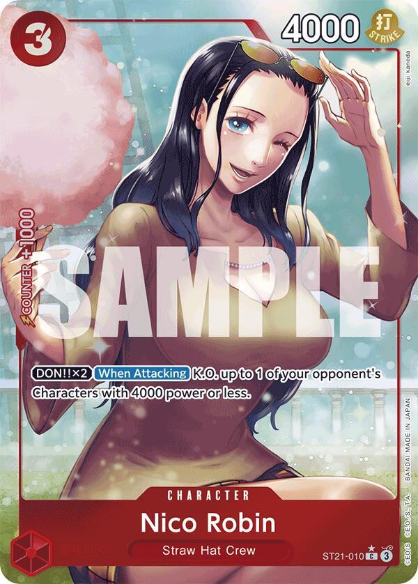 Nico Robin (Parallel) (ST21-010) [Starter Deck EX: Gear 5]