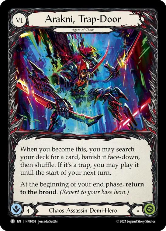 Arakni, Tarantula // Arakni, Trap-Door [The Hunted]