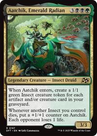 Aatchik, Emerald Radian (187) [Prerelease Cards]