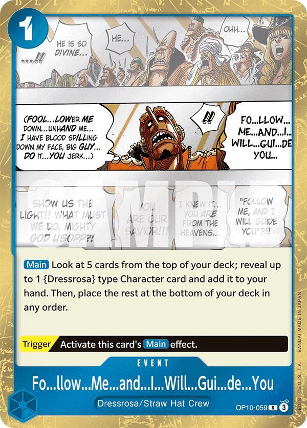 Fo...llow...Me...and...I...Will...Gui...de...You (OP10-059) [Royal Blood]