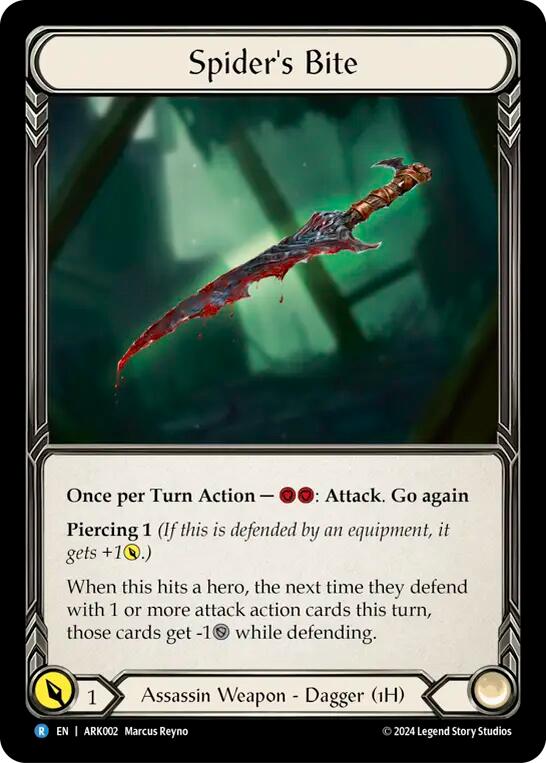 Spider's Bite [The Hunted] (Arakni Blitz Deck)