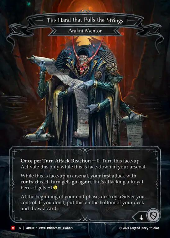 The Hand that Pulls the Strings [The Hunted] (Arakni Blitz Deck)