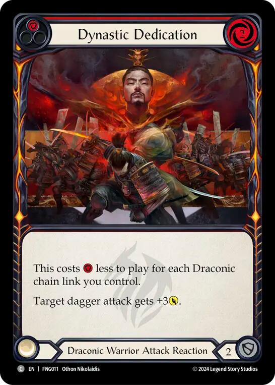 Dynastic Dedication (Red) [The Hunted] (Fang Blitz Deck)