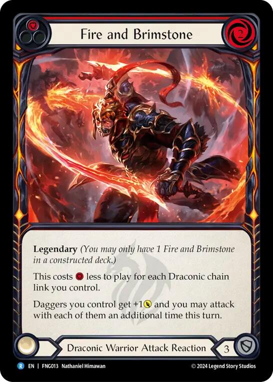 Fire and Brimstone [The Hunted] (Fang Blitz Deck)