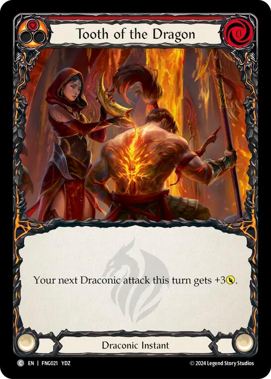 Tooth of the Dragon (Red) [The Hunted] (Fang Blitz Deck)