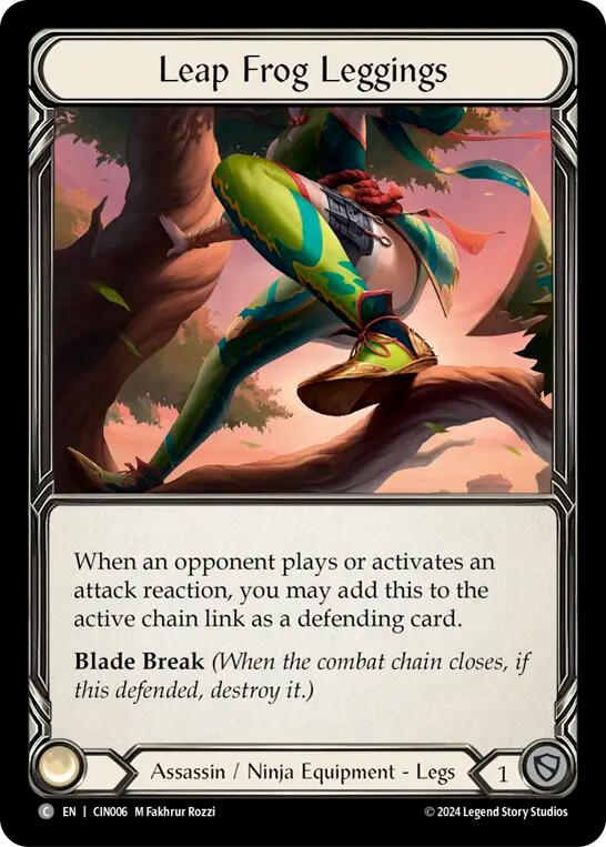 Leap Frog Leggings [The Hunted] (Cindra Blitz Deck)