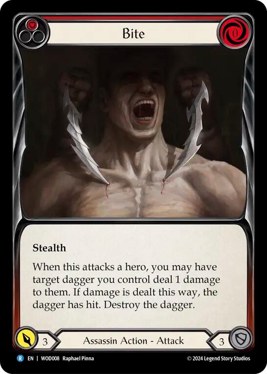 Bite (Red) [The Hunted] (Arakni, Web of Deceit Blitz Deck)