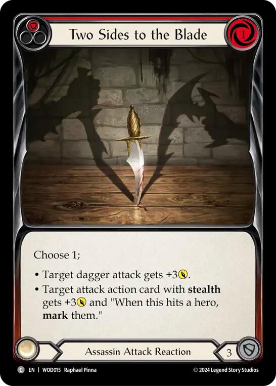Two Sides to the Blade [The Hunted] (Arakni, Web of Deceit Blitz Deck)