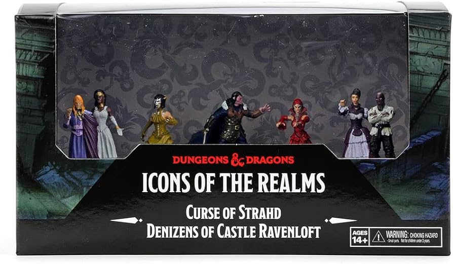 DND ICONS: CURSE OF STRAHD DENIZENS CASTLE RAVENLOFT