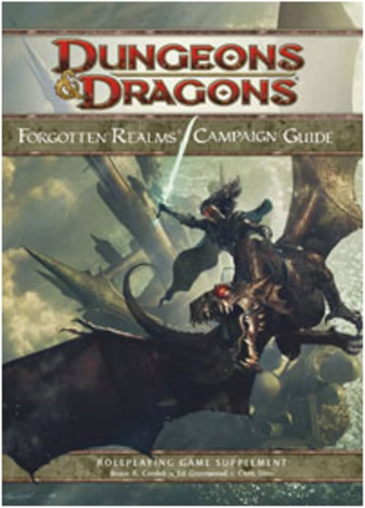 Guide De Campagne Des Royaumes Oubliés : DnD 4E (Usagé)