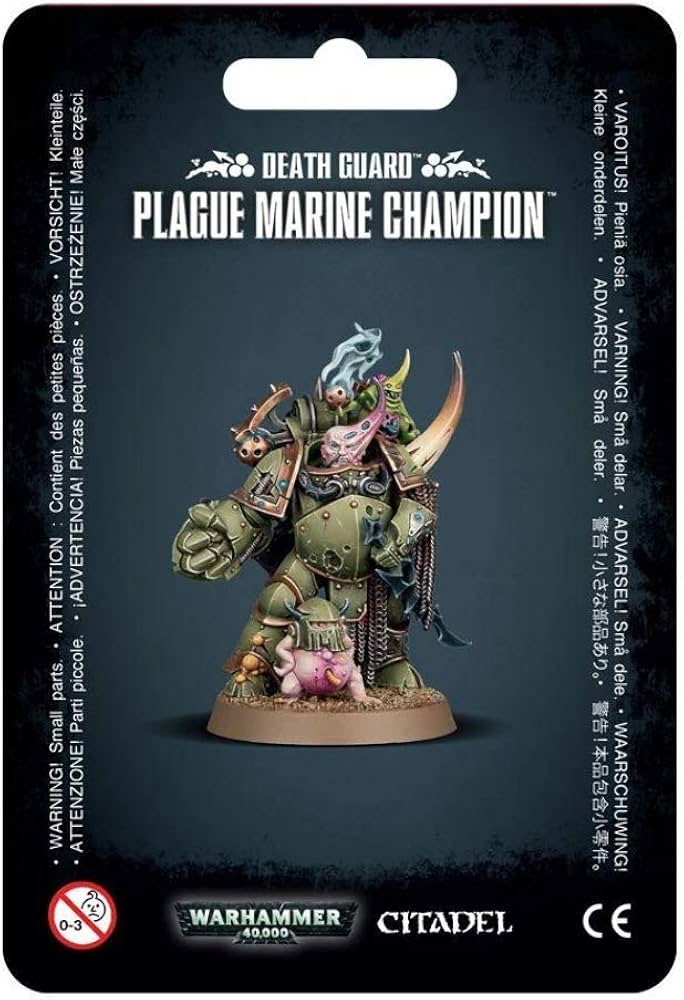 Warhammer 40k - Death Guard : Champion des Marines de la Peste