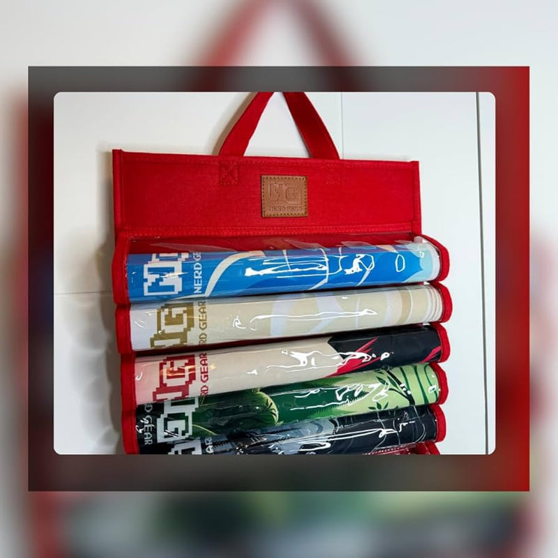 Nerd Gear: Playmat Sanctuary Red