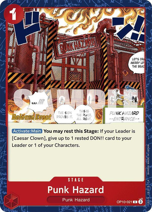 Punk Hazard (OP10-021) [Royal Blood Release Event Cards]