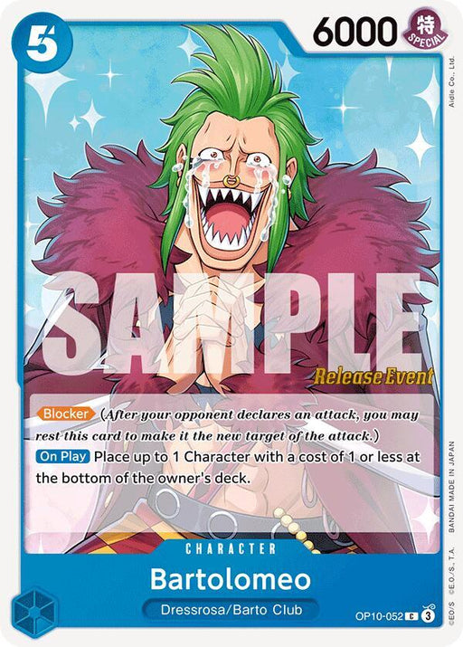 Bartolomeo (OP10-052) [Royal Blood Release Event Cards]